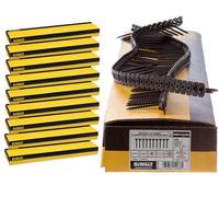 Dewalt 55mm X 3.5mm Coarse Thread Collated Screws X 10000 Fit Dcf620 Makita Fein