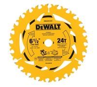 DEWALT 6-1/2 in. 24T Circular Saw Blade (DWA261224)