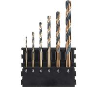 DeWalt 6 Piece Black and Gold Drill Bit Bar Set