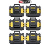 Dewalt 6 x DWST1-70703 T-Stak II Drill Carrying Case Toolbox Tstak No Foam Inlay
