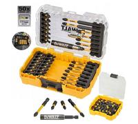 Dewalt 62 Pc Flextorq 25mm + 57mm Long Impact Bit Set Screwdriver+ Tough Case