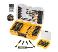 Dewalt 62 PC FLEXTORQ 25mm + 57mm Long Impact Bit Set Screwdriver+ Tough Case