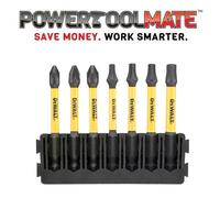 Dewalt 7 Piece 25mm Square Mix Bar Flextorq DT70823