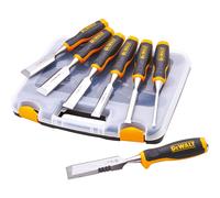 Dewalt Wood Chisel Set and Side Strike 6pc 25mm Chisel DWHT16852-9 DWHT0-16065