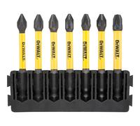 DeWalt 7 Piece FlexTorq Phillips and Pozi Screwdriver Bit Bar Set