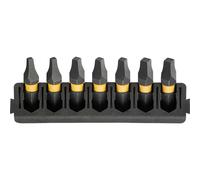 DeWalt 7 Piece FlexTorq Square Screwdriver Bit Bar Set