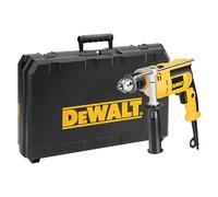 DEWALT 750W Corded Percussion Drill Variable Speed Compact, DWD024K-GB | 750W corded percussion drill with variable speed trigger, compact lightweight design and rubber back handle for comfort.