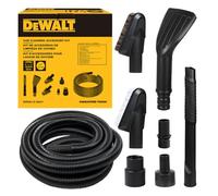 DEWALT 8-Piece Car Detailing Vacuum Hose Accessory Kit, Shop Vac Attachments for Efficient Cleaning, Compatible with Most Wet and Dry Shop Vacuum, DXVA13-0801