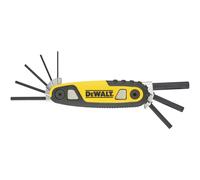 DEWALT Hex Allen Key Set 1.5mm, 2mm, 2.5mm, 3mm, 4mm, 5mm, 6mm, 8mm