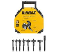DeWalt 8 Piece Forstner Wood Drill Bit Set