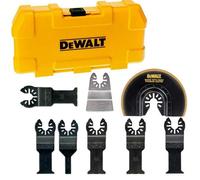 Dewalt 8 Piece Multi Tool Accessory Blade Set Plunge Fast Cut + Toughcase
