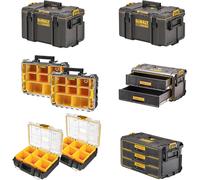 DeWalt 8 Piece Tool Box and Organiser Kit