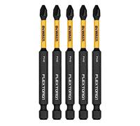 DEWALT Accessories DWA3PH2IR5 3.5" Impact #2 Phil Bit, 5 Piece (1 Pack)