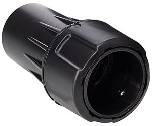 DEWALT AIRLOCK Quick Connector 35mm Dust Extraction Adapter, DWV9000-XJ | AIRLOCKquick connector for 35mm hoses with secure twist lock, direct tool connection and 360° swivel to reduce hose twisting.