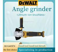 DEWALT Angle Grinder 18V Brushless Motor Cordless Cutting Machine 125mm Rechargeable Handheld Polishing Machine DCG405FN DCG405FN No battery
