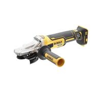 DEWALT Angle Grinder 18V XR Brushless 125mm Flathead, Cordless Power Tool for Tight Spaces, Metal Cutter, Grinder Tool, Enhanced Safety & Dust Protection, Bare Unit - DCG405FN-XJ