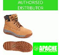 Dewalt Apprentice Leather Flexi Hiker Safety Work Boot NEW STYLE WHEAT