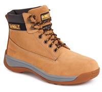 DeWalt Apprentice Mens SB Honey Safety Steel Toe Lace Up Boots - Size 10