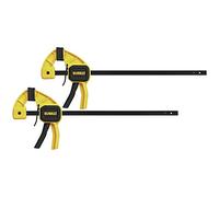 DEWALT Bar Clamp with Trigger, Medium, 12-Inch, 2-Pack (DWHT83158)