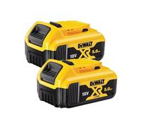 DEWALT DCB184-XJ XR Lithium-Ion Battery, 5Ah, 18V, 20cm x 20cm x 20cm, Pack of 2