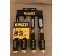 DeWalt Bevel Edge Chisel Set 4 Pieces dwht0-16063 brand new 6mm to 25mm new