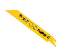 DEWALT Bi-Metal Reciprocating Blade for Metal 152mm x 18 TPI (Pack 5) DEWDT2384