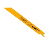 DEWALT Bi-Metal Reciprocating Blade for Metal 203mm x 18 TPI (Pack 5) DEWDT2354