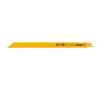 DEWALT Bi-Metal Reciprocating Blade for Metal Rubber & Fibreglass 305mm (Pack 5