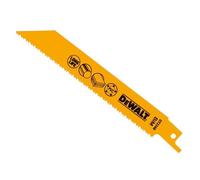 DEWALT Bi-Metal Reciprocating Blade for Plastic & Pipes 152mm( Pack 5) DEWDT234