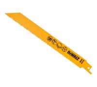DEWALT DT2387-QZ Bi Metal Sabre Blade for Plastic & Pipes 203mm Pa...