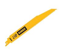 DEWALT Bi-Metal Wood Demolition Reciprocating Blade 228mm x 6 TPI (Pack 5) DEWD