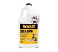 DEWALT Biodegradable Chainsaw Oil - High Performance, Non Toxic Professional Lubricant - Green, Eco-Friendly, Ultraclean, All Season Bar & Chain Lube, 1 GALLON, DXCC1202