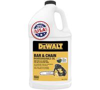 DEWALT Biodegradable Chainsaw Oil - High Performance, Non Toxic Professional Lubricant - Green, Eco-Friendly, Ultraclean, All Season Bar & Chain Lube, 1 GALLON, DXCC1202