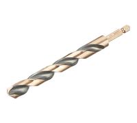 DeWalt Black and Gold Hex Impact HSS Drill Bit 13mm Pack of 1