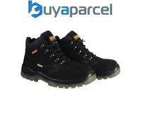 DEWALT Men's Challenger Safety Boot | Waterpoof Leather | Steel Toe Cap | S3WR SRA | Black UK10 (EU44)
