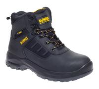 DEWALT Douglas Mens Safety Boots, Waterproof, Steel Toe Cap, Heat Resistant, Safety Boot Black UK7 (EU41)