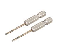 Dewalt Black&gold Hex Hss-g Drill Bits Dewalt Multicolor