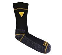 Dewalt Black Socks Size 7-11, 2 Pairs