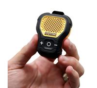 Dewalt Jobsite Pro Wearable Bluetooth Speaker, 190-1148-DW2, Black & Yellow