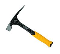 DeWALT Bricklayer Hammer 567g (20oz) one Piece Steel Construction for Durability and Long Life Extra-Wide Chisel Blade for Cleaner cuts to Brick and Masonry Ergonomic Grip Handle for Added Comfort