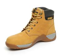 DEWALT Builder Mens Safety Work Lace Up SB Steel Toe Ankle Boots UK 9 / EU 43 Yellow