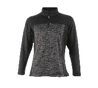 DeWalt Charlotte Ladies Quarter Zip Grey/Black 10 Size: 10, Colour: Gr 10