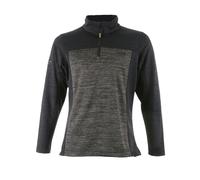 DeWalt Charlotte Ladies Quarter Zip Grey/Black 12 Size: 12, Colour: Gr 12