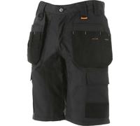 DeWalt Cheverley Ripstop Multi Pocket Work Shorts Grey 32"