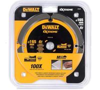 DEWALT DT1471-QZ Extreme PCD Fibre Cement Saw Blade 165 x 20mm x 4T