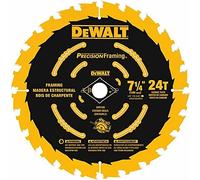 DEWALT Circular Saw Blade, 7 1/4 Inch, 24 Tooth, Framing (DW3599B10)