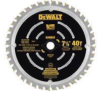 DEWALT Circular Saw Blade, 7 1/4 Inch, 40 Tooth, Composite Decking (DWA31740)