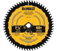 DEWALT Circular Saw Blade, 7 1/4 Inch, 60 Tooth, Wood Cutting (DWA171460)