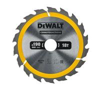 DeWalt DT1943-QZ Construction Circular Saw Blade 190 x 30mm x 18T