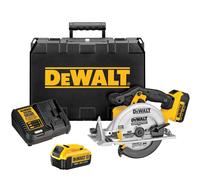 DeWalt Circular Saw Cordless DCS391M2-GB Variable Speed 2x 4Ah Li-on 165mm 18V